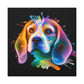 Beagle Art: Poetry - Canvas