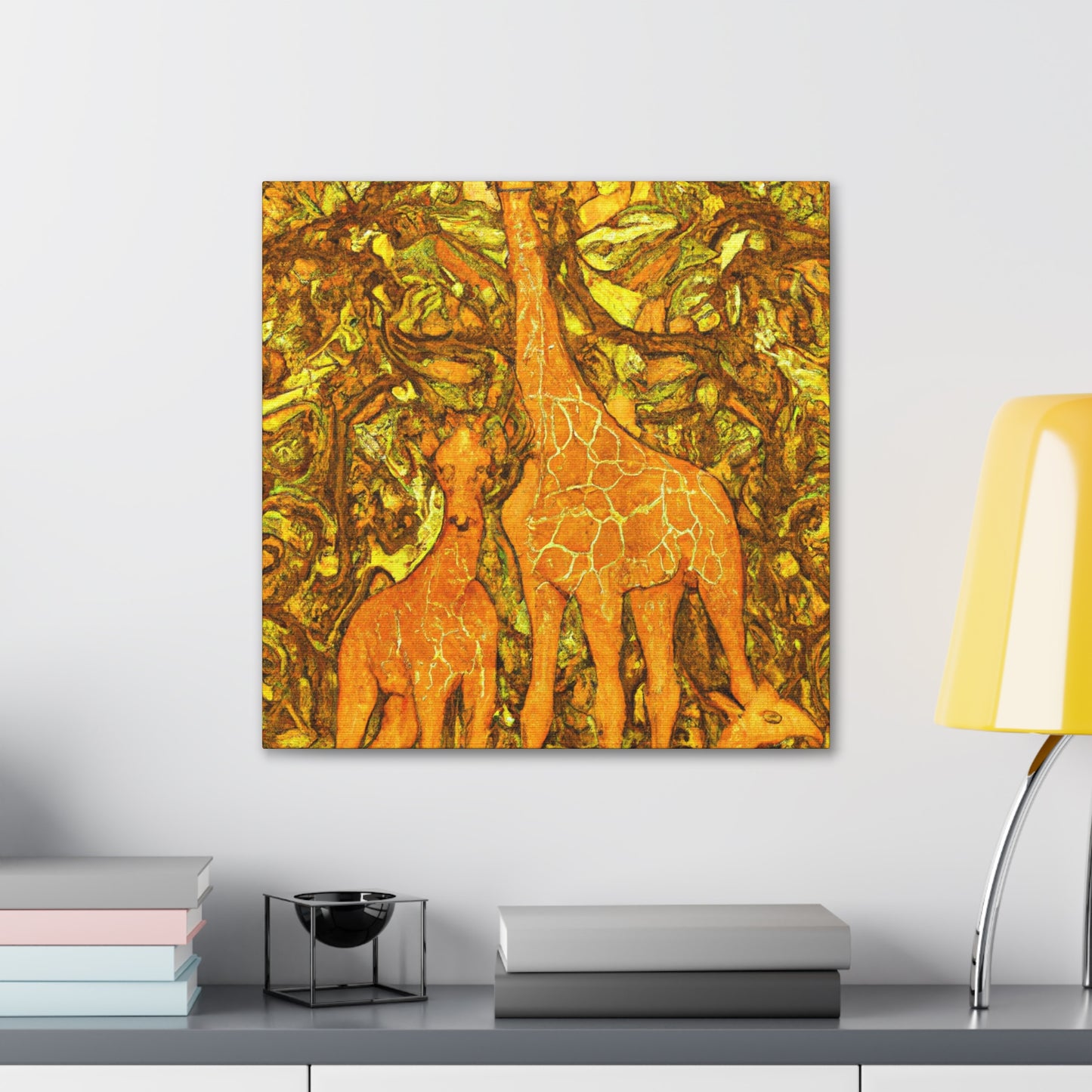 Giraffe in Grandeur - Canvas