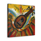 Ukelele Splendour Ablaze - Canvas