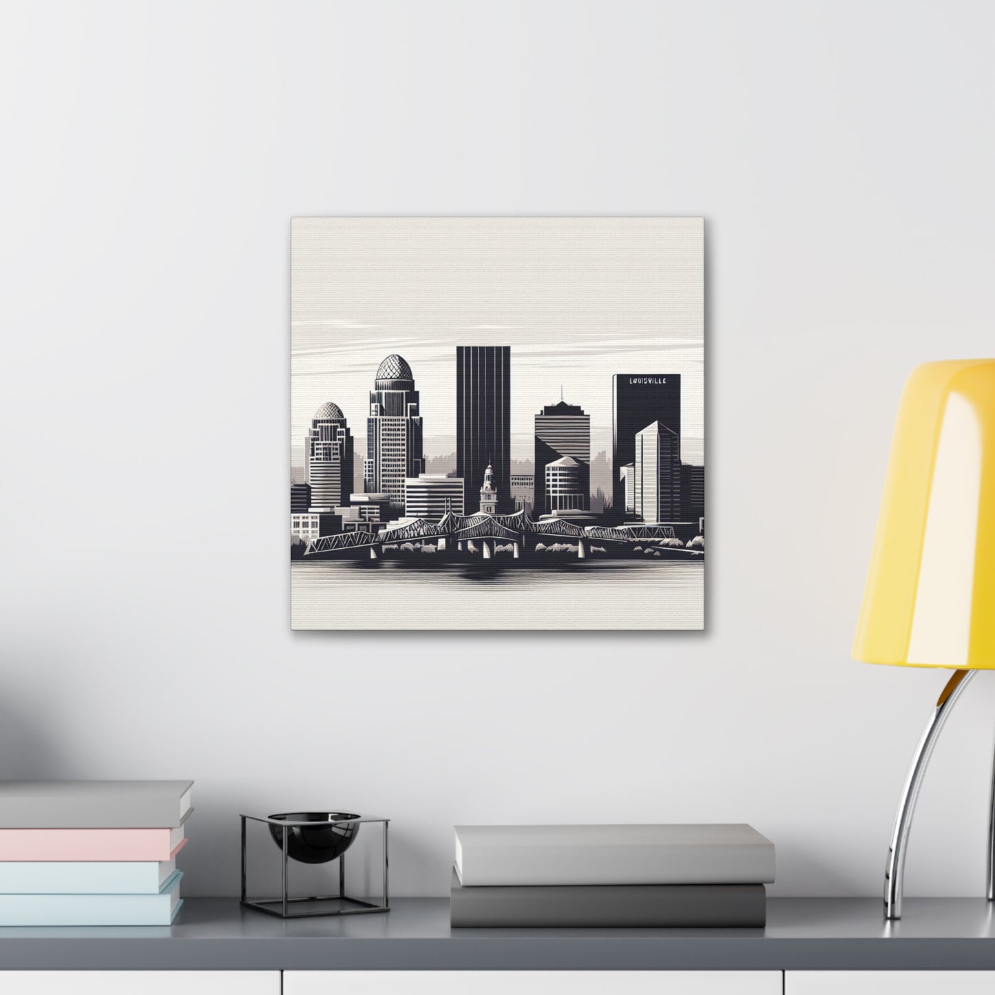 Rhythm of Louisville Streets - Canvas