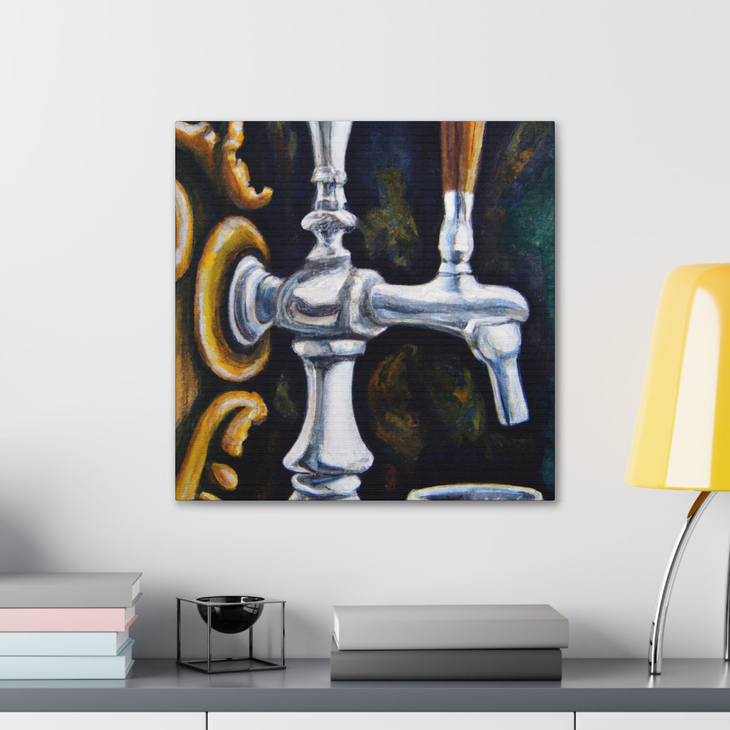 "Barroom Jollity Scene" - Canvas