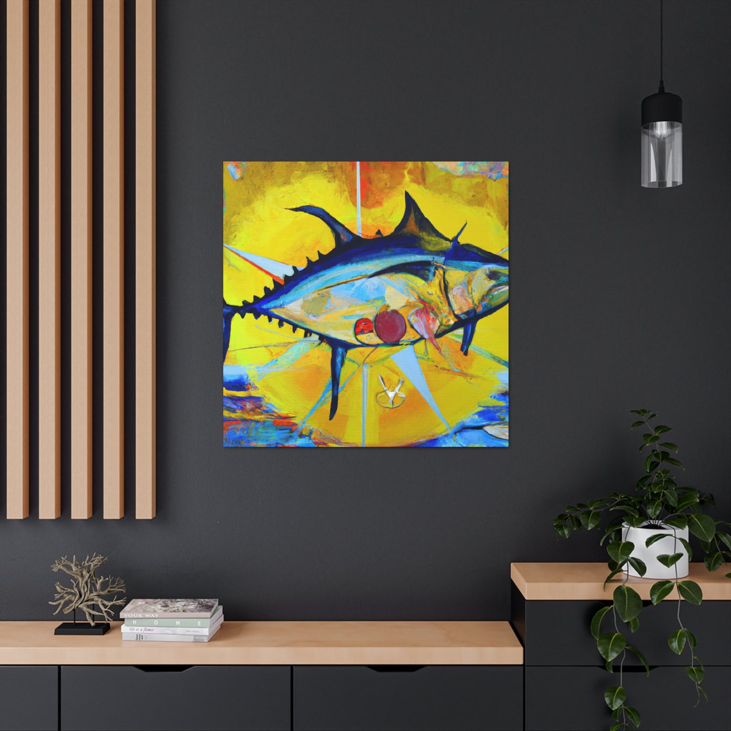 Tuna Fish Dreamscape - Canvas