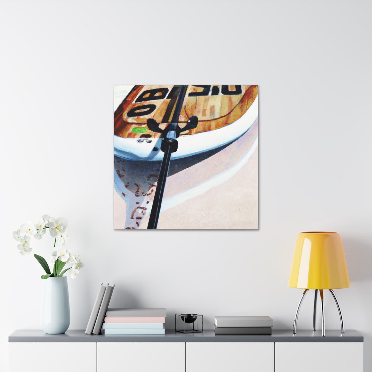 Paddle Boarding Grandeur - Canvas