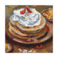 "Pancakes in Impressionism" - Canvas