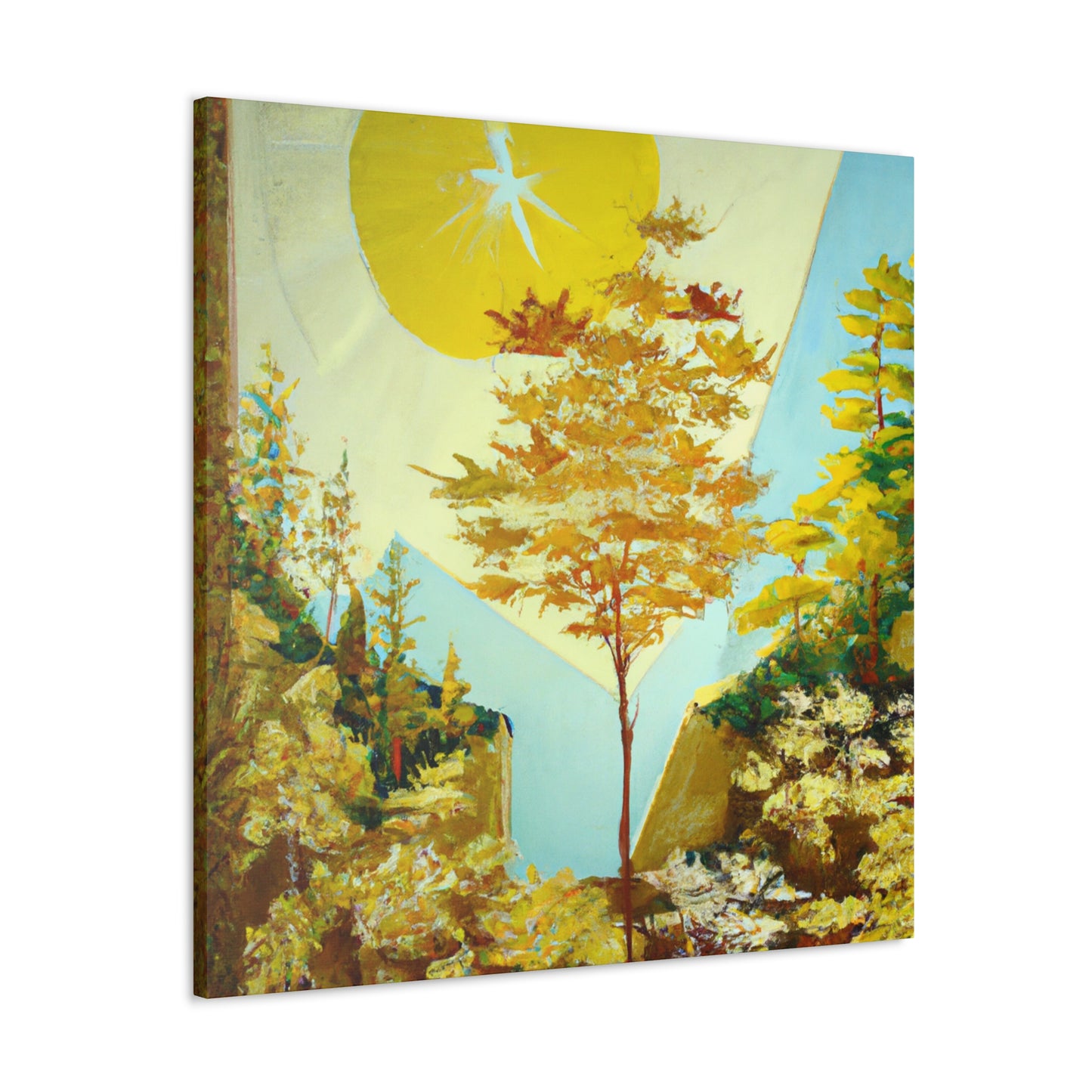 "Maple Majestic Mystery" - Canvas