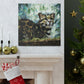 Lone Clouded Leopard - Canvas