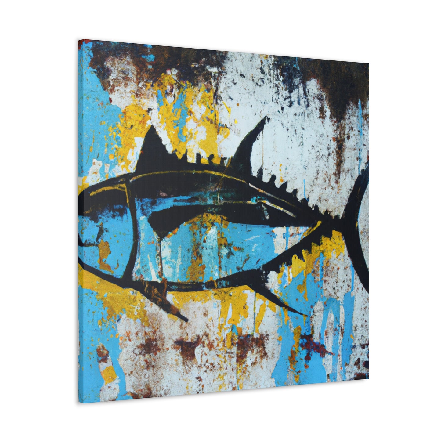 Tuna in Moonlight Illumination - Canvas