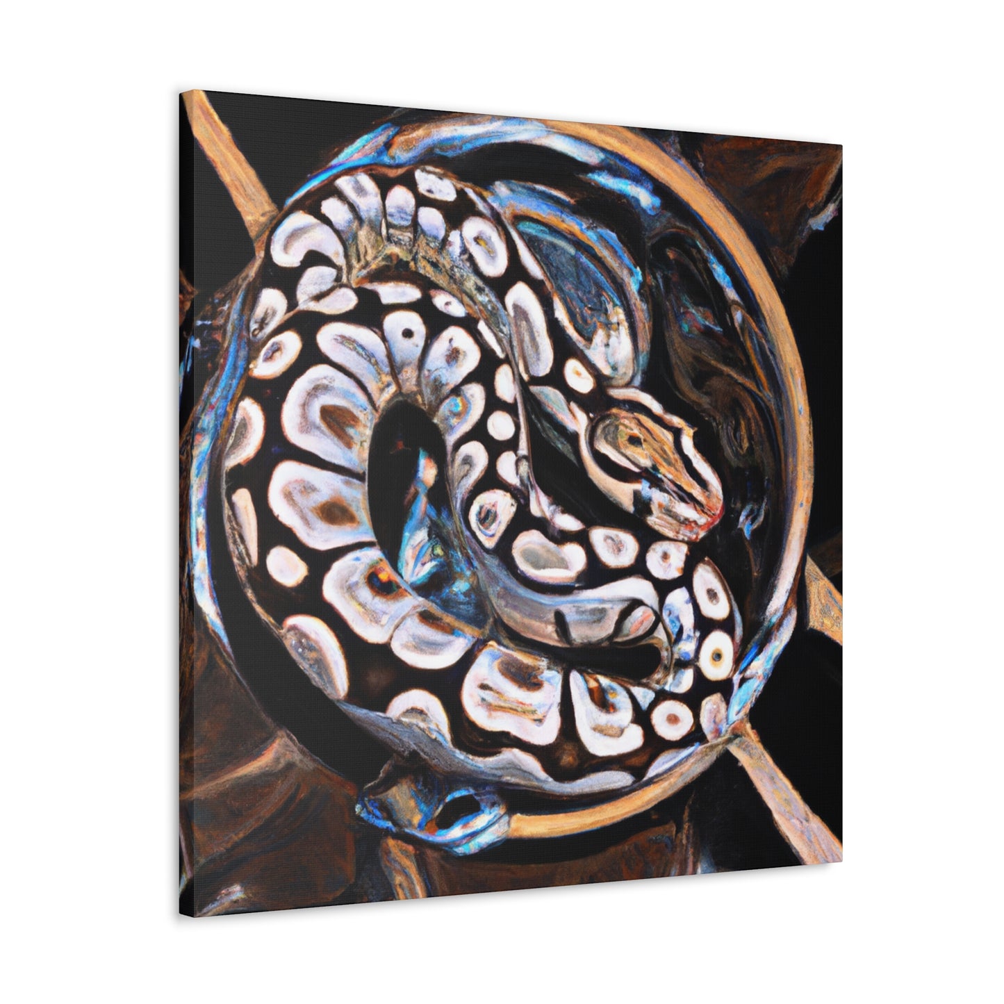 Python Ball Spirals - Canvas