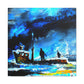 Dinghy on a Wave - Canvas