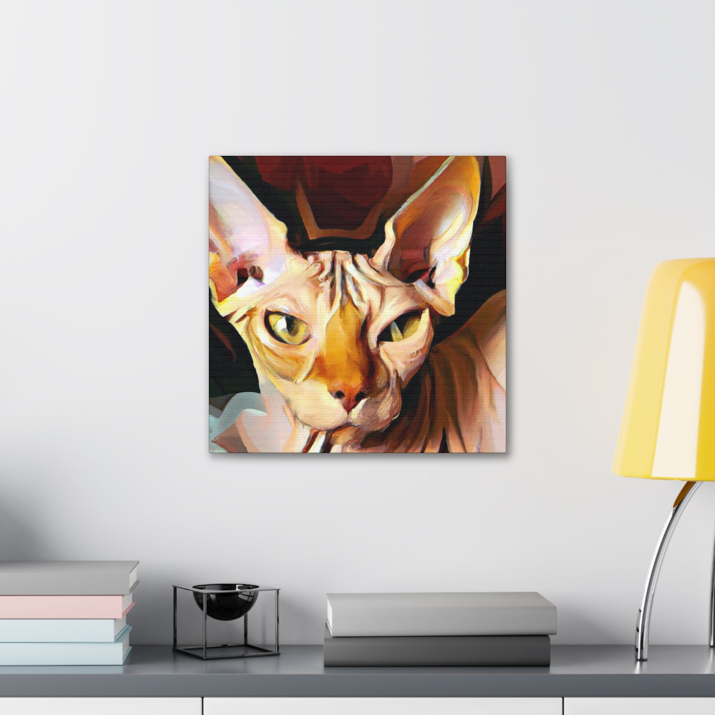 Sphynx in Impressionism - Canvas