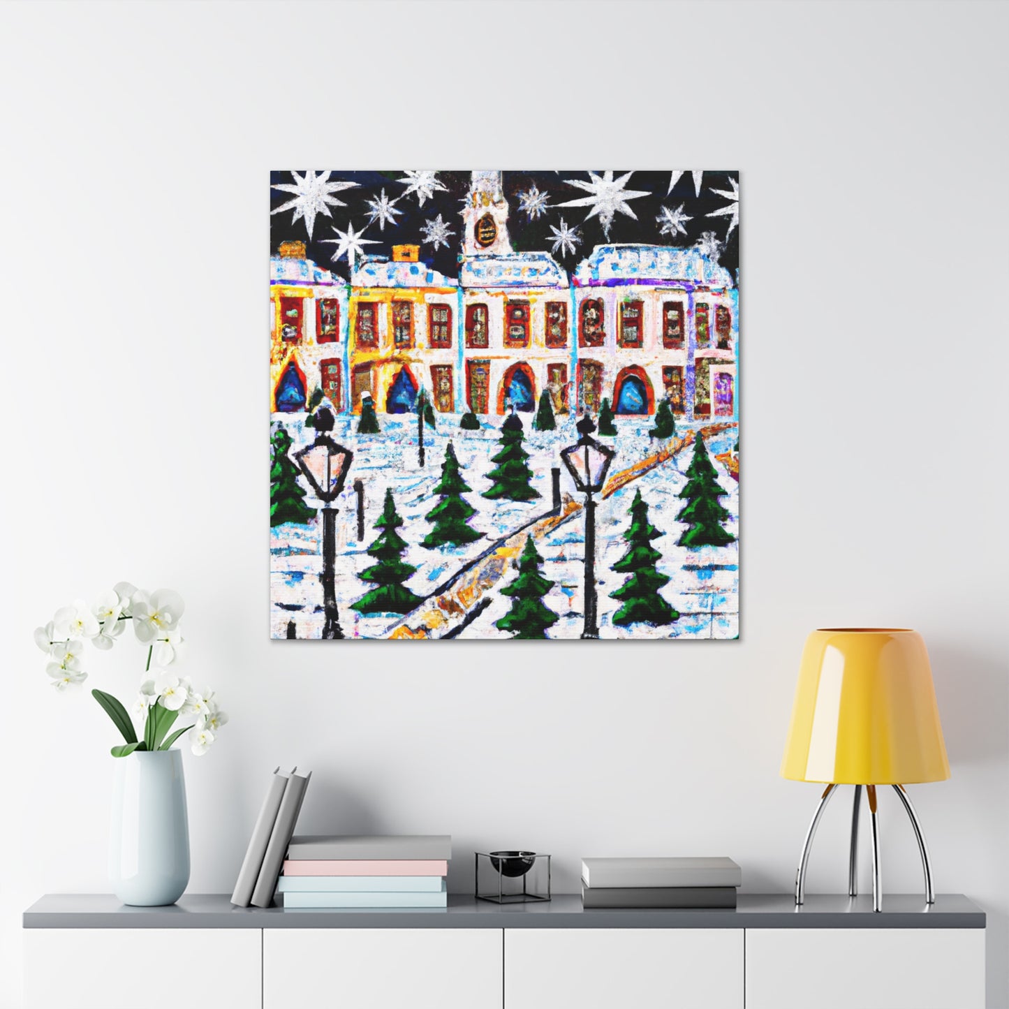 Urban City Oasis - Canvas