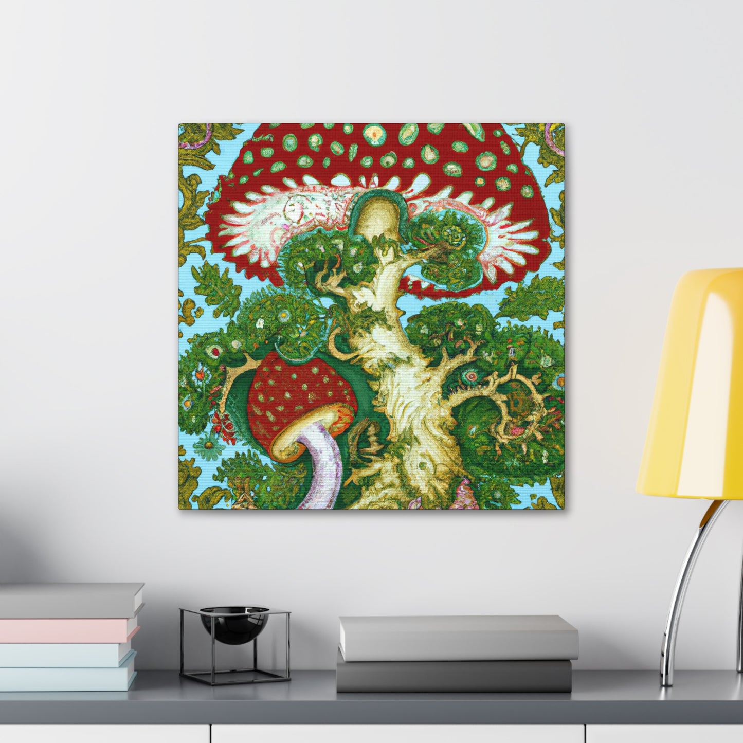 Fly Amanita Splendor - Canvas