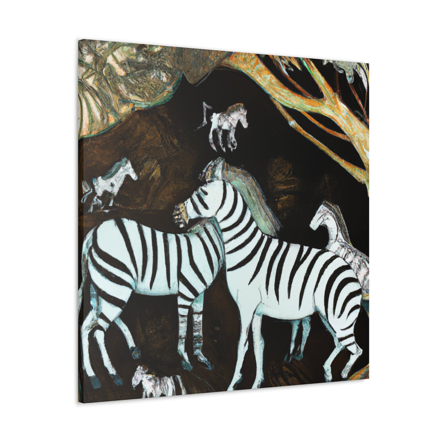 Zebra Grandeur Splendor - Canvas