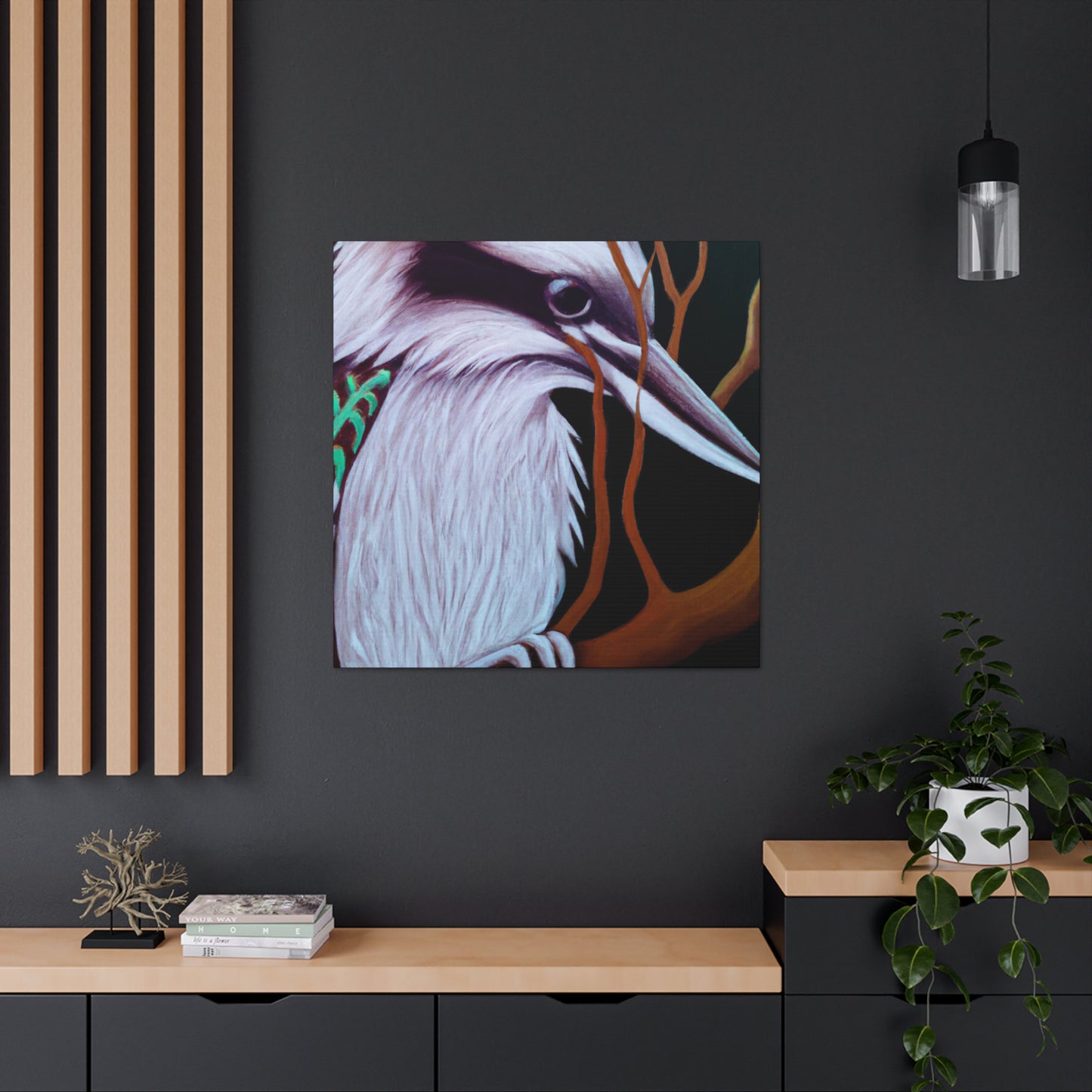 Kookaburra in Bloom - Canvas