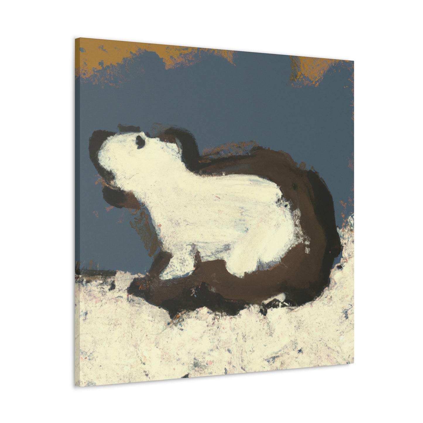 Prairie Dog Expressionism - Canvas