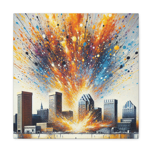 "Charm City Enchanting" - Canvas