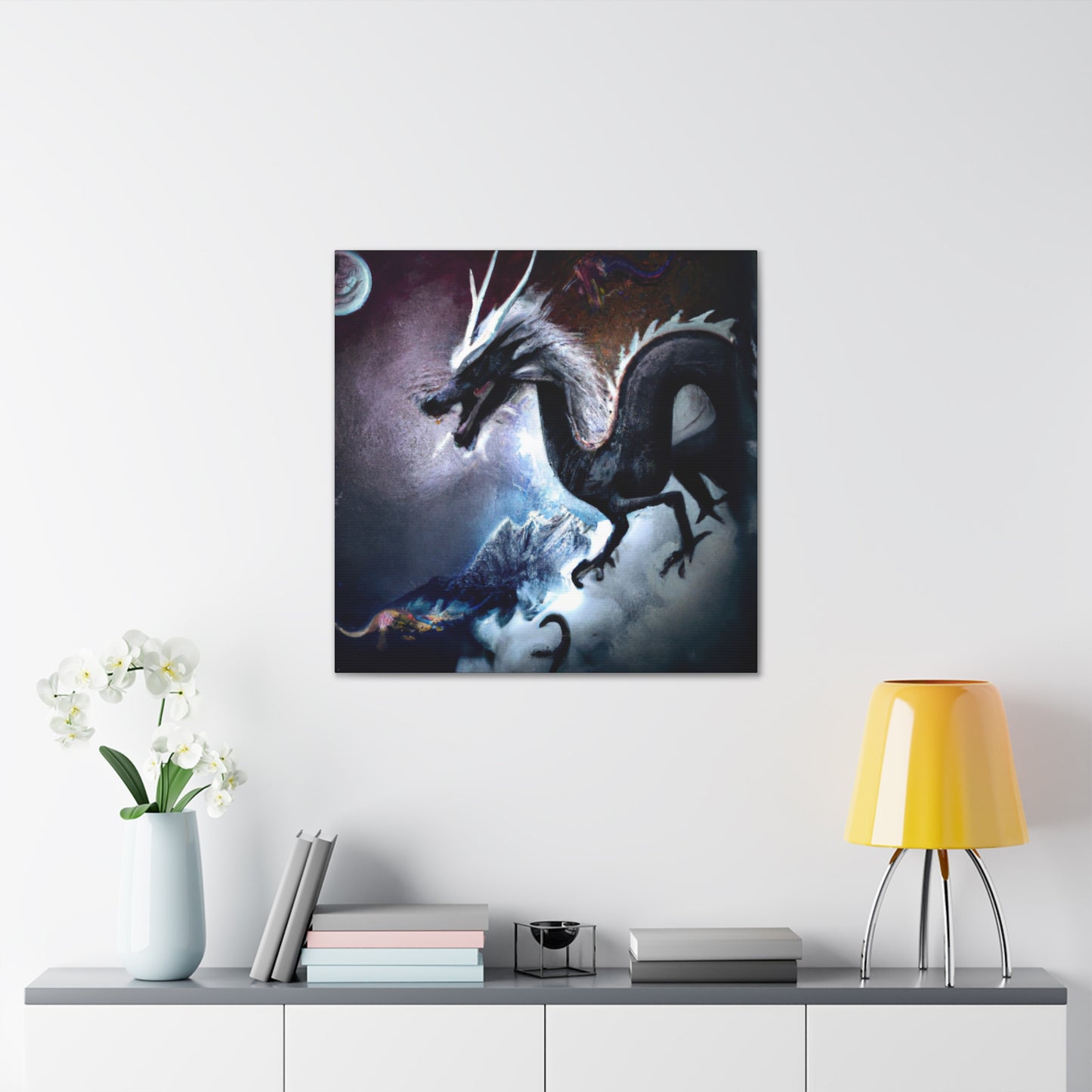 Dragon in Dreamscape - Canvas