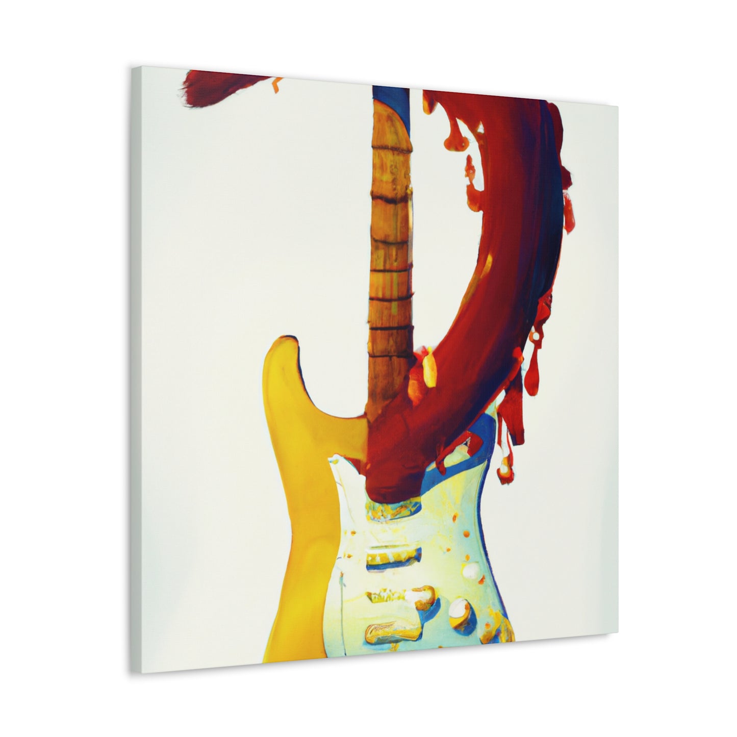 "Fender in Digital Art" - Canvas