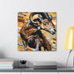 "Majestic Bighorn Migration" - Canvas