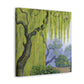 "Willow Tree in Bloom" - Canvas