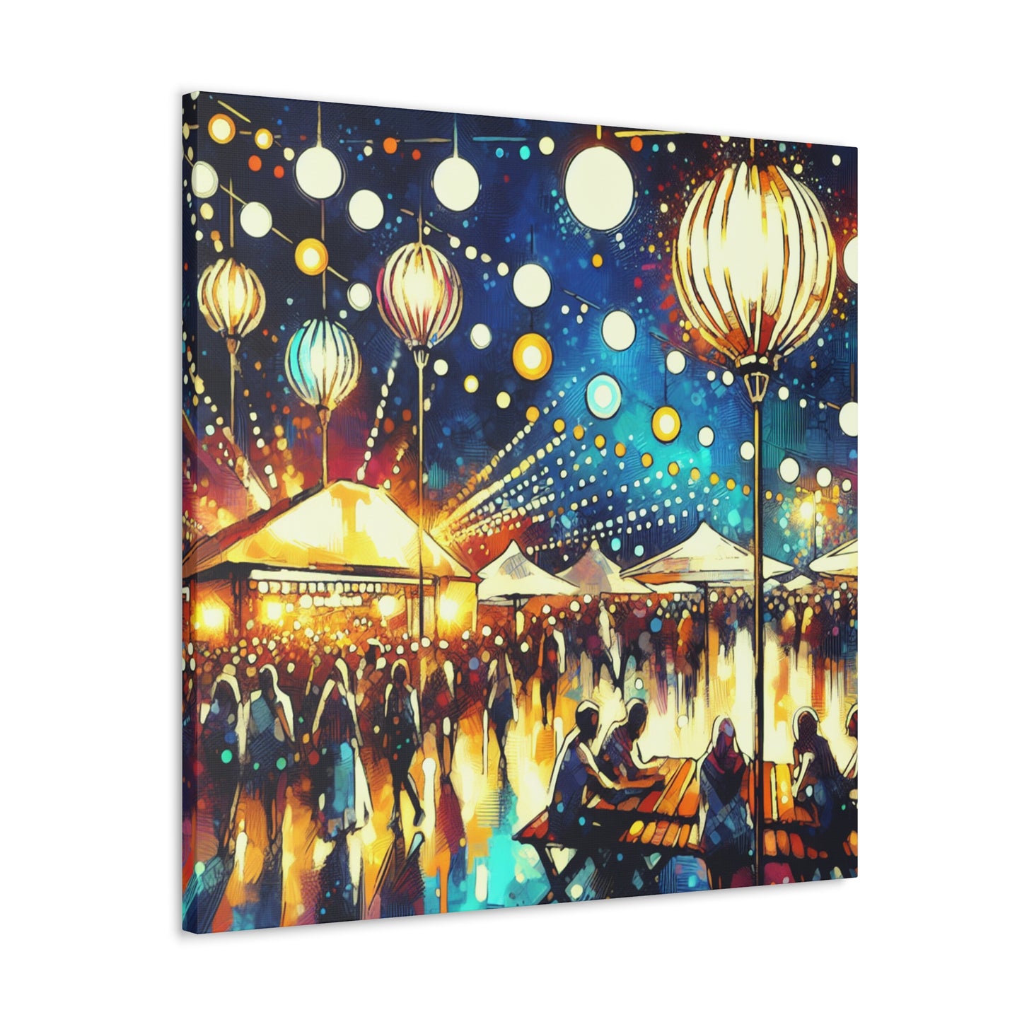 "Celebration of City" - Canvas