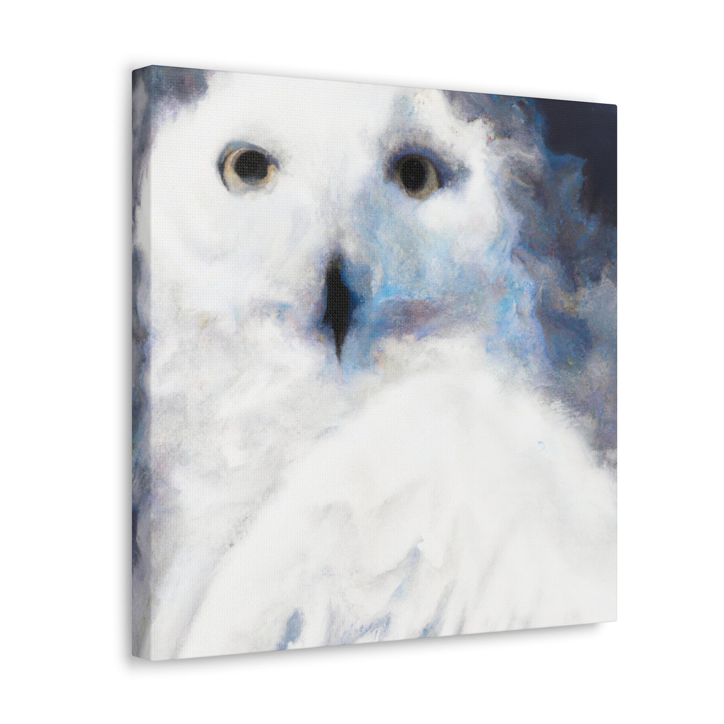 Snowy Owl Impressionism - Canvas