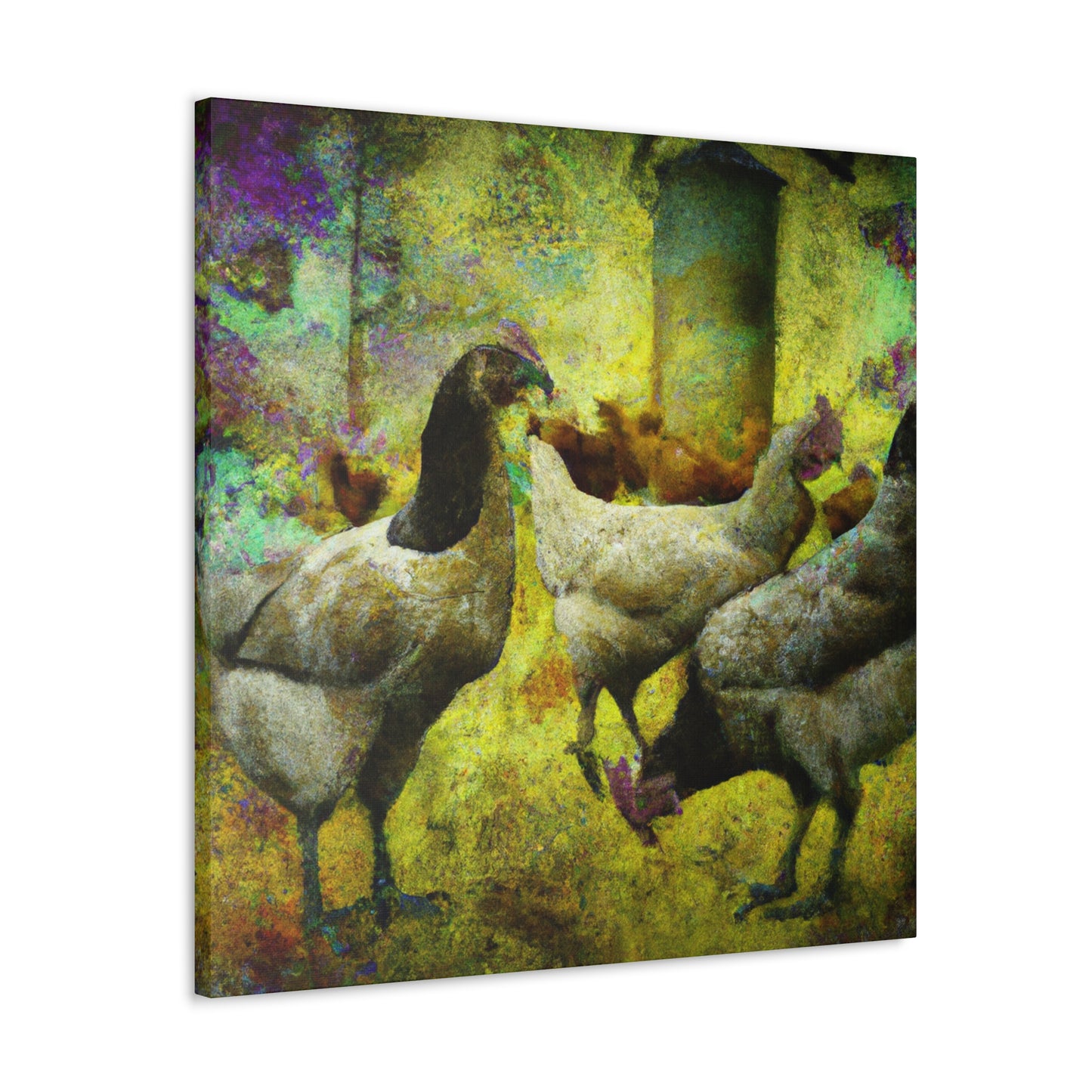 Feathered Friend Surrealism - Canvas