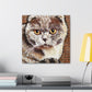 "Scottish Fold Sunrise Scene" - Canvas