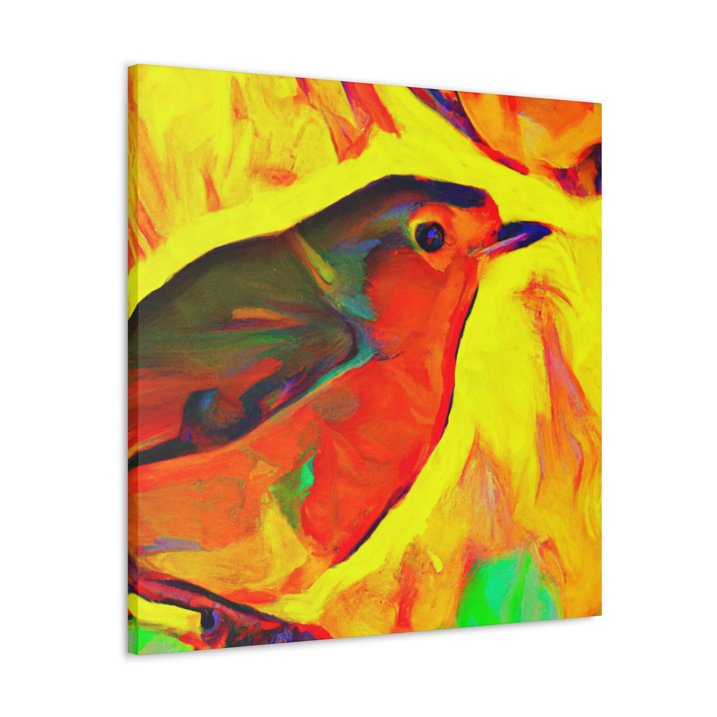 American Robin: Joy - Canvas