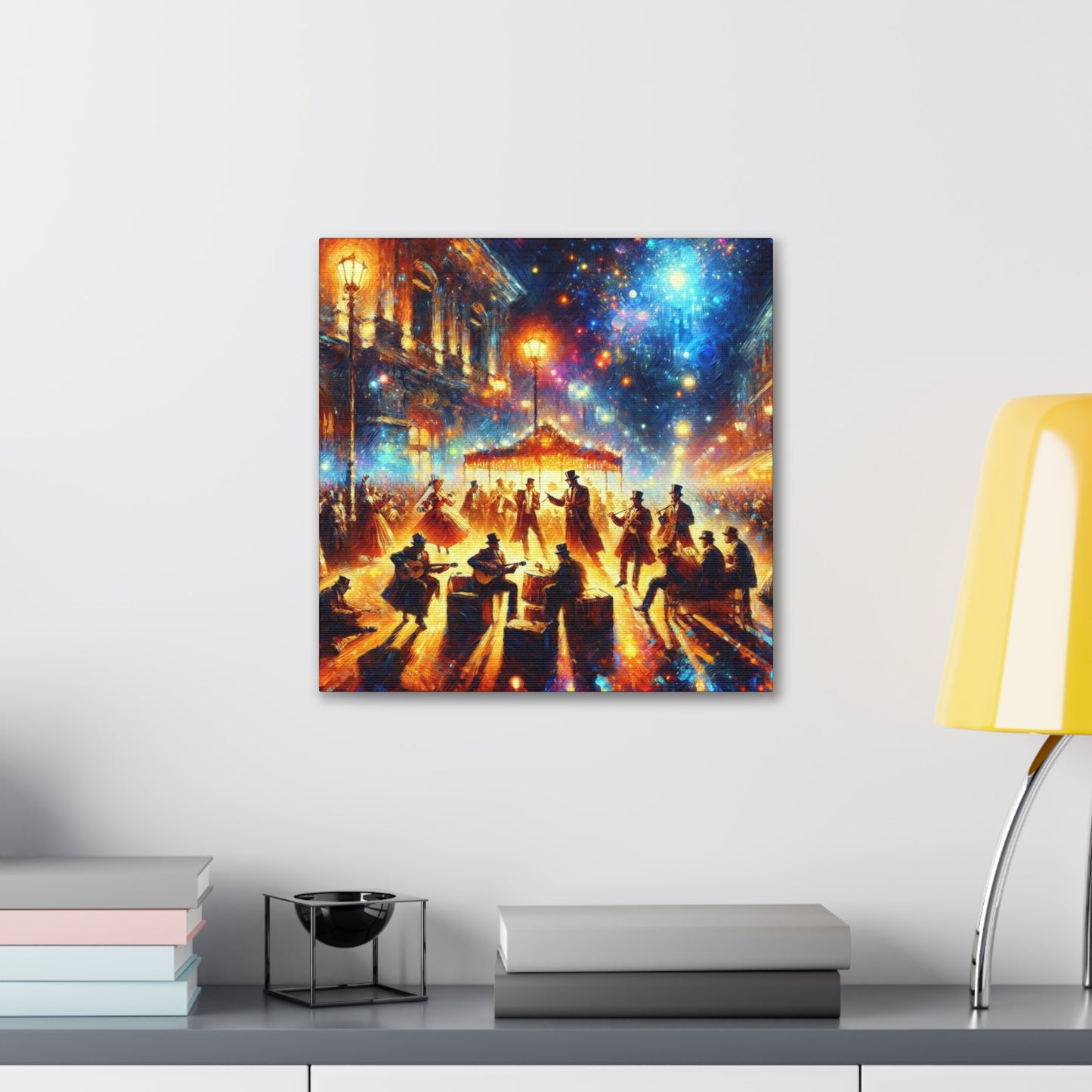 "Harmony of Urban Artistry" - Canvas