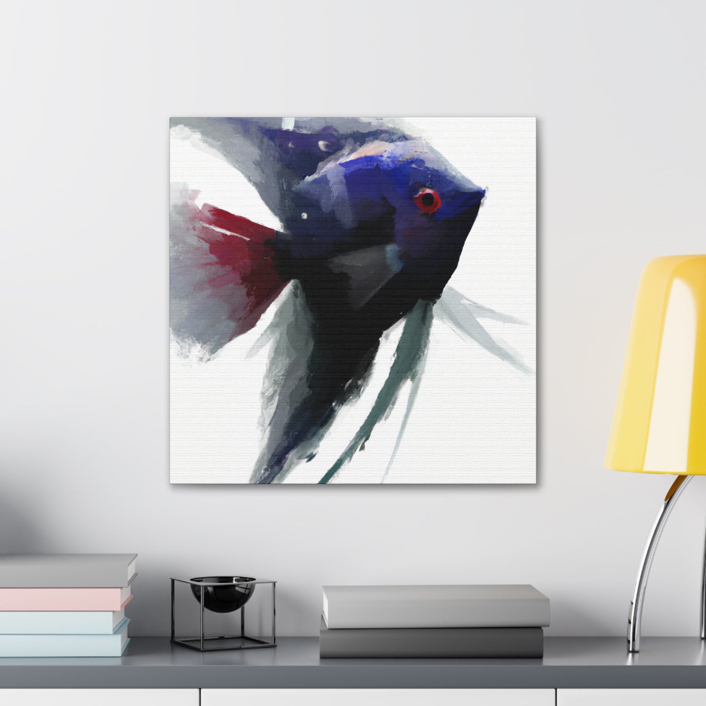 Aquatic Dreamscape Angelfish - Canvas