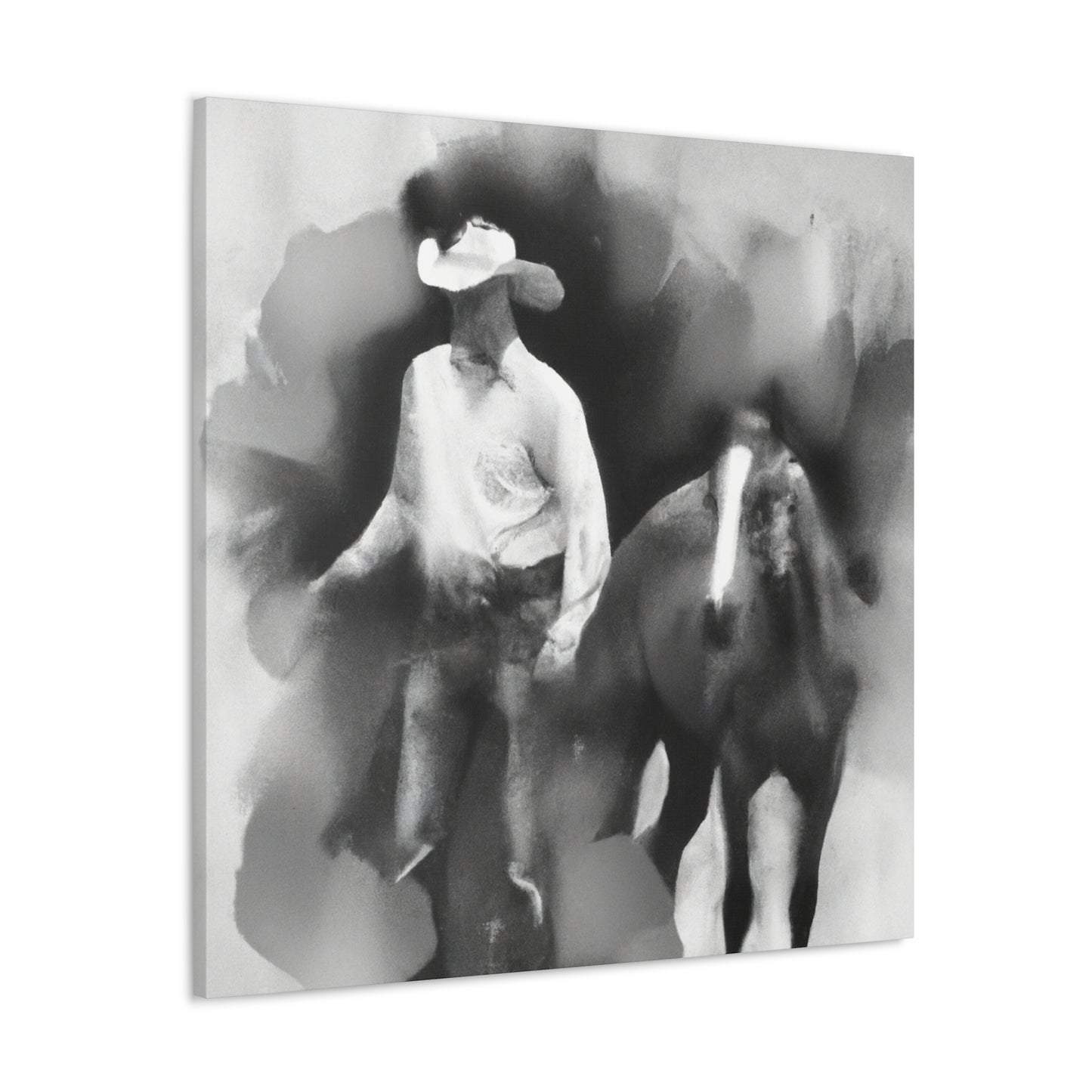 "Riding the Bull Rodeo" - Canvas