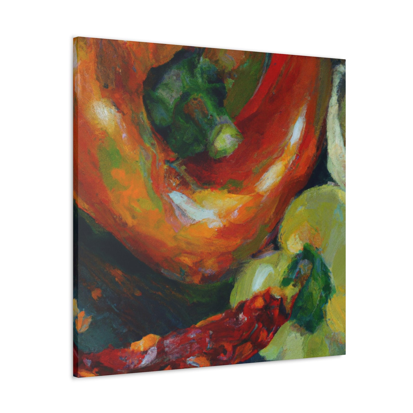 "Peppers in Impressionism" - Canvas