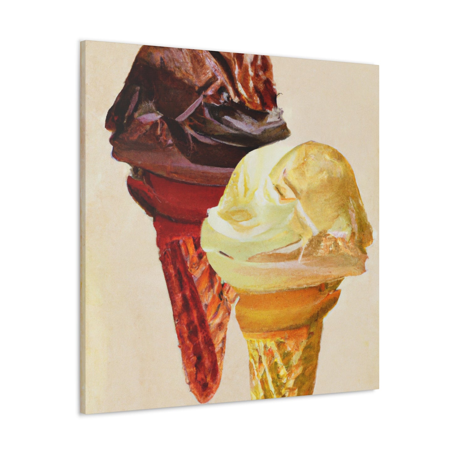 "Cone of Sweet Neoclassicism" - Canvas