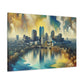 Golden Sacramento Elegance - Canvas