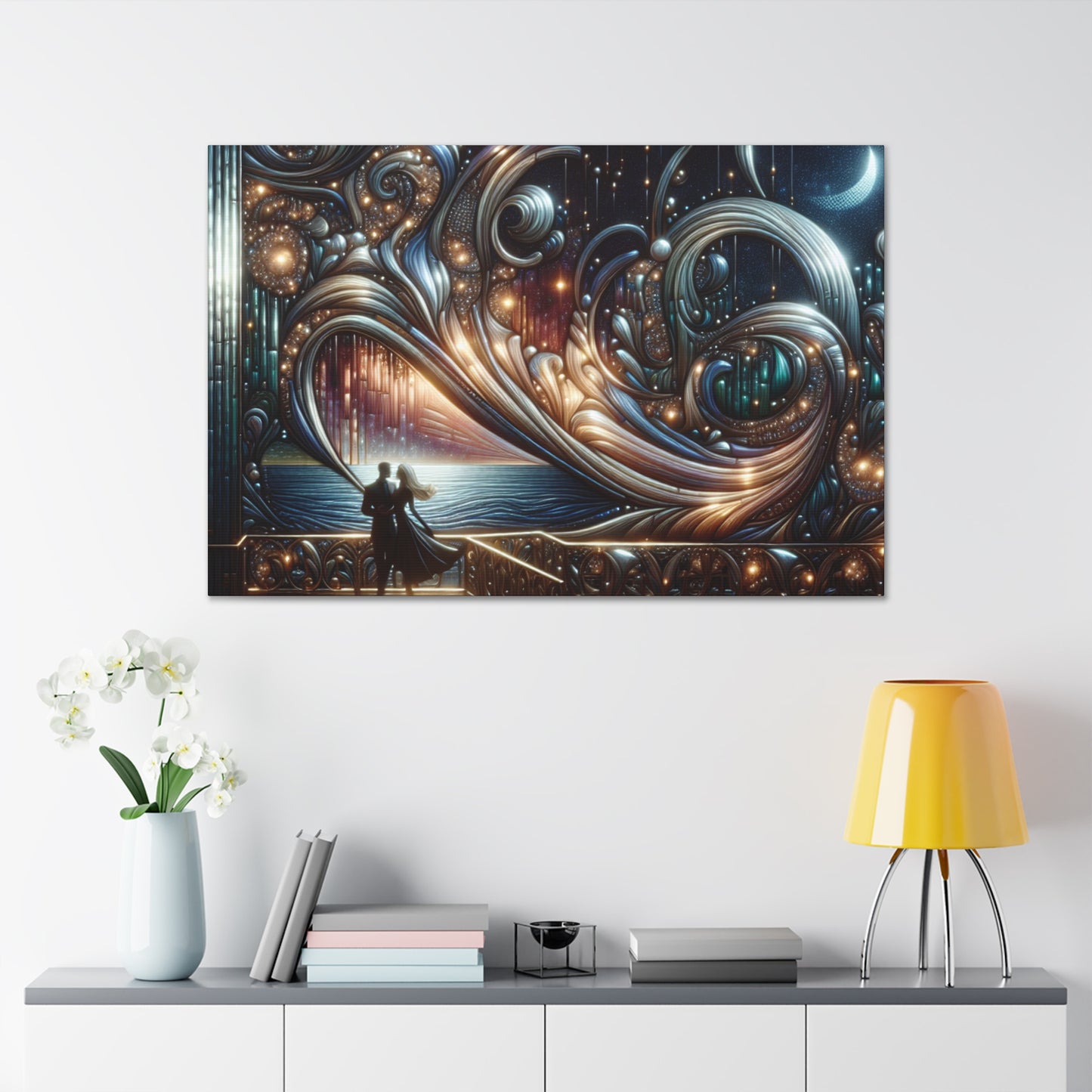 Whispering Twilight Serenade - Canvas