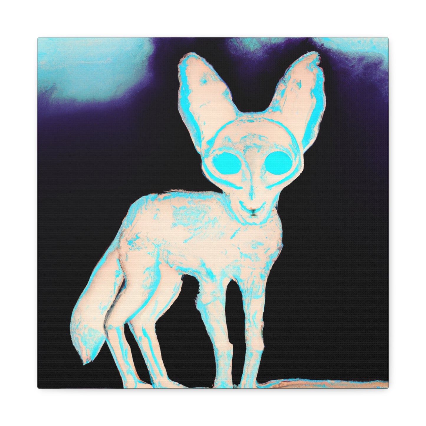 Fennec Fox X Expression - Canvas