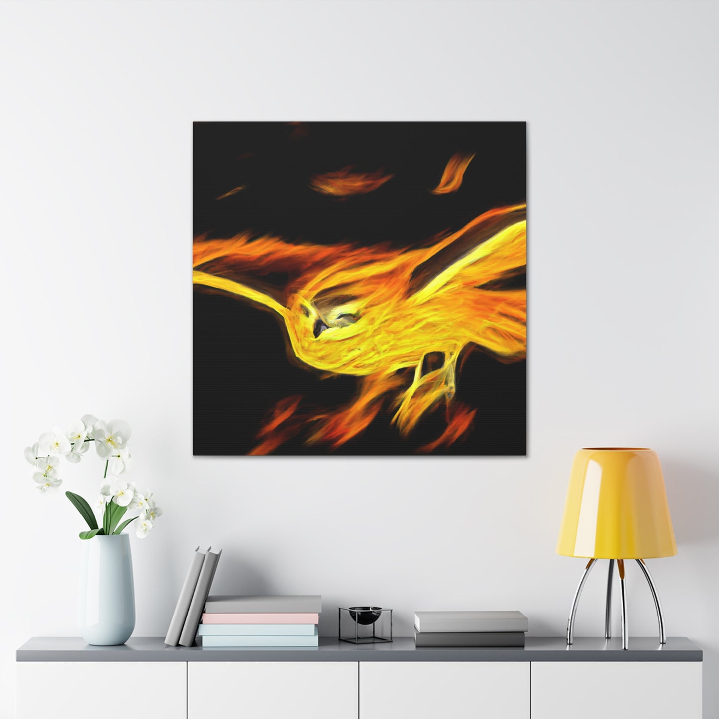 Golden Eagle Triumphant - Canvas