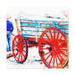 "Wagon Journey Ahead" - Canvas