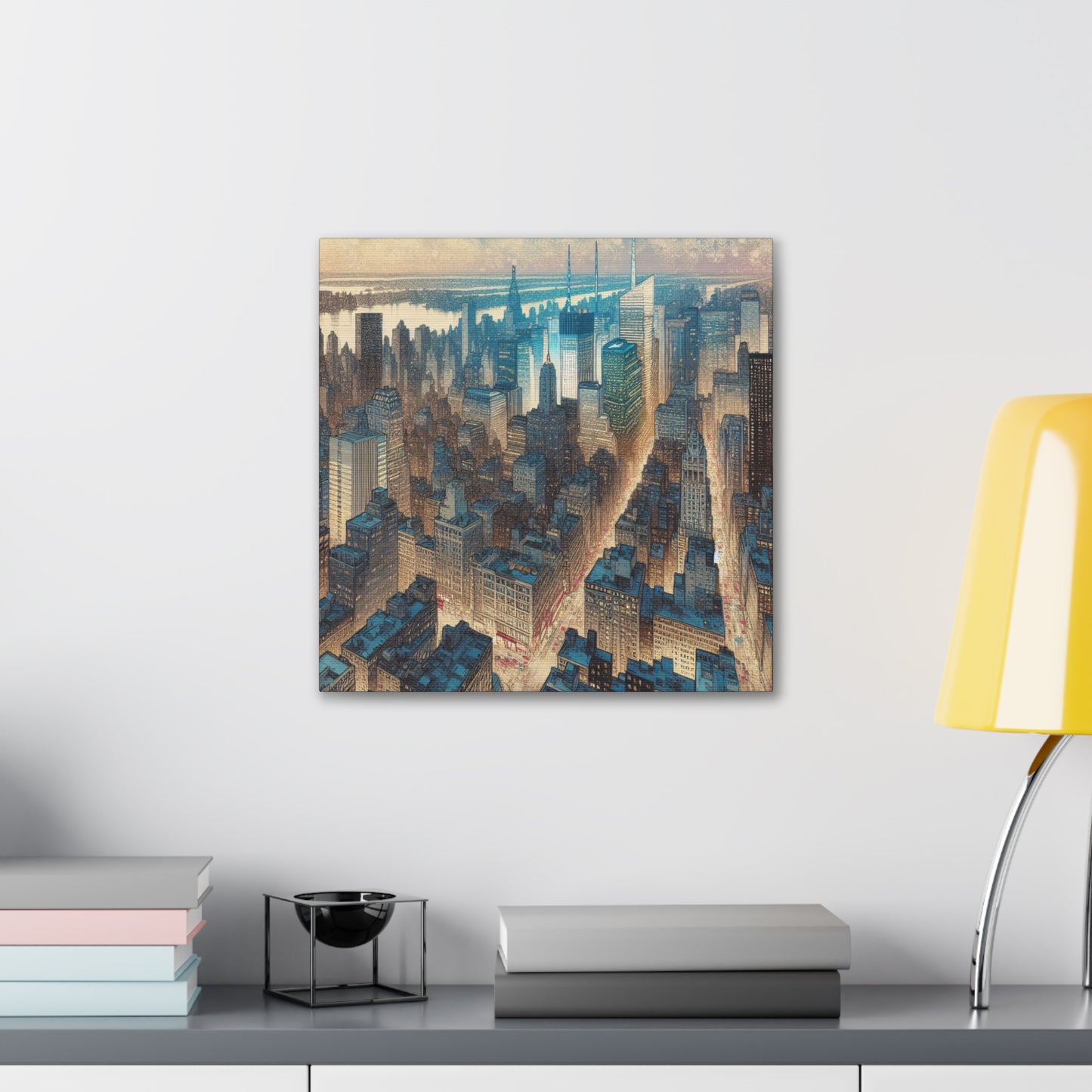 "Enchanting City Splendor" - Canvas