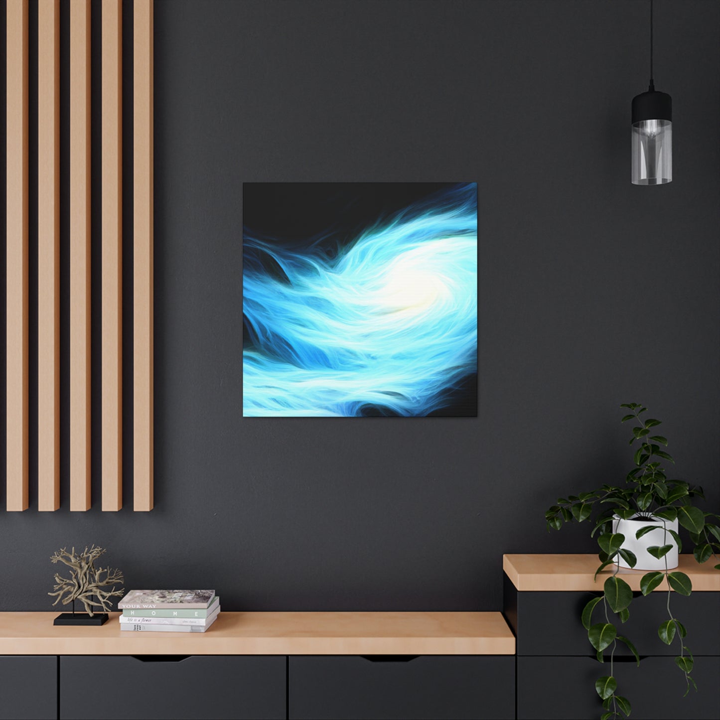 "Serene Aquatic Energy" - Canvas