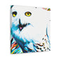 Snowy Owl Magic Glow - Canvas