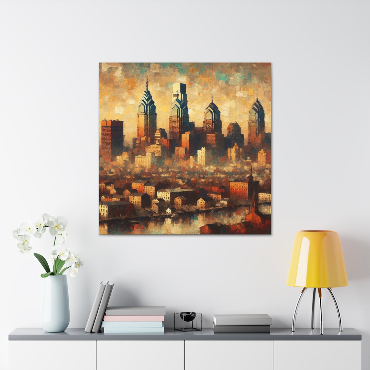 "Pennsylvania's Urban Harmonies" - Canvas