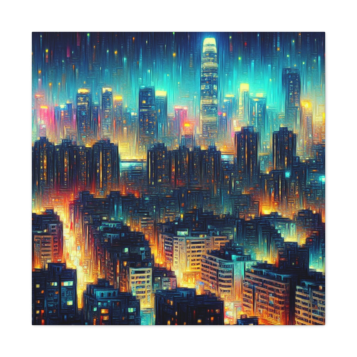 Nocturnal Urban Visions - Canvas