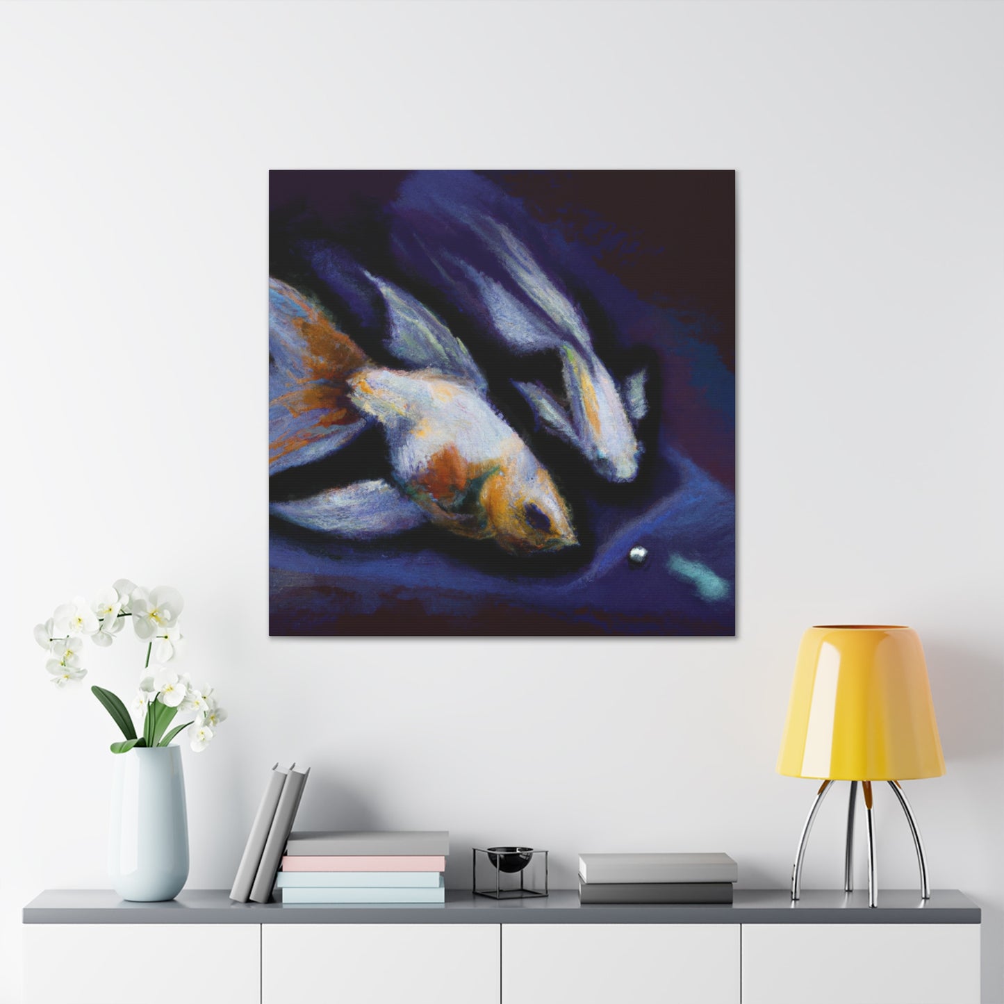 "Angelic Wonder Fish" - Canvas