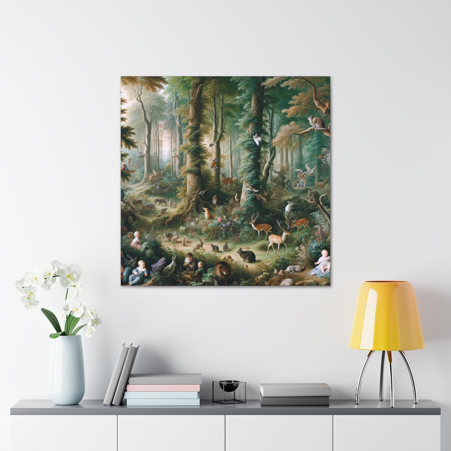 Whispering Woodland Wonders - Canvas