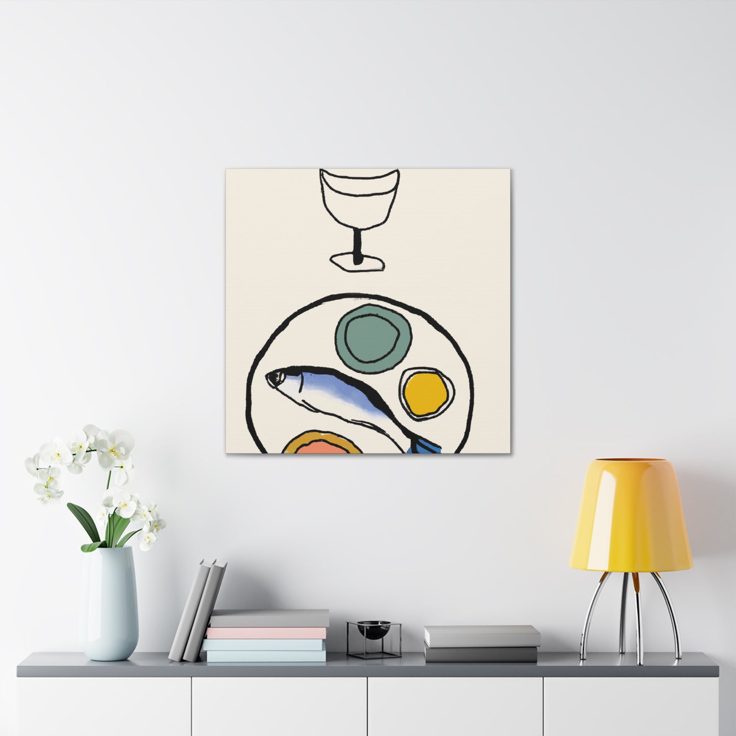 Sea of Shellfish Bliss - Canvas