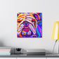 Bulldog in a Dream - Canvas