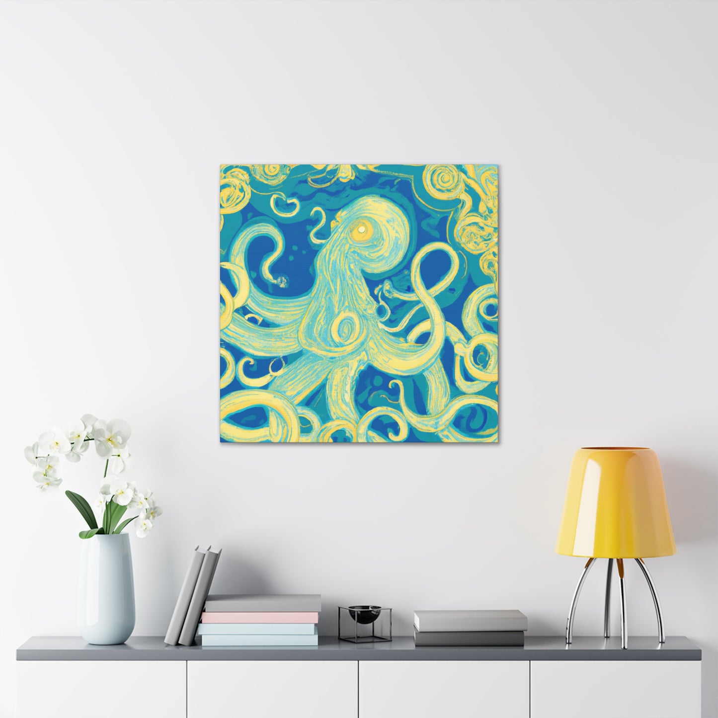 Octopus Regalaris Splendor - Canvas