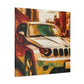 "Cars in Motion Painting" - Canvas